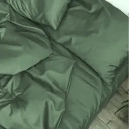 Наволочка MirSon Satin Light Pro 45 x 45 см 10-017 Green Olive (2200011022970) - мініатюра 3