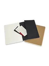 Записник Moleskine Cahier (2 шт) Subject великий, Чорний, Бежевий (CH4STNB) - мініатюра 5