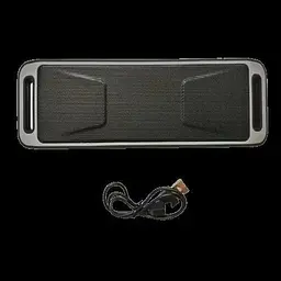 Колонка портативна UKC G62 10Вт USB AUX FM Bluetooth чорна (ЦУ-00034841) - мініатюра 4