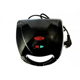 Сендвичница бутербродниця Wimpex WX-1049 750W Black - мініатюра 3