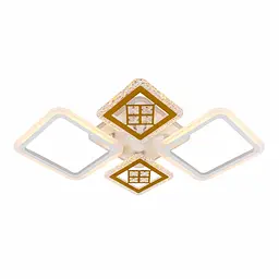 Люстра світлодіодна Valeso V K39930-2+2+1 WT+gold з пультом - мініатюра 6