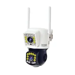 IP-камера вулична з подвійним об'єктивом XON SmartCam Wi-Fi 1080P (NCWEW22VW 7416) Біла
