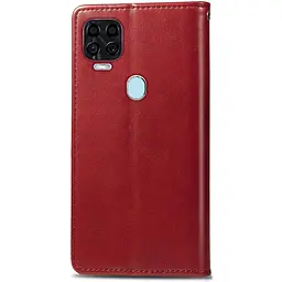 Шкіряний чохол-книжка Getman Gallant (PU) для ZTE Blade v2020 Червоний - мініатюра 2