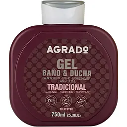 Гель для душу Agrado традиційний 750 мл