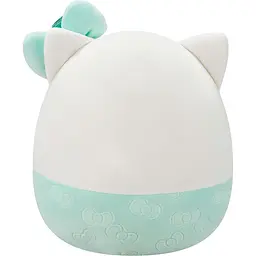 М'яка іграшка Squishmallows Hello Kitty Хеллоу Кітті у смарагдовому 20 см (SQSN00498) - мініатюра 5
