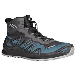 Черевики чоловічі Lowa Merger GTX Mid 42,5 Сірий-Синій - мініатюра 2