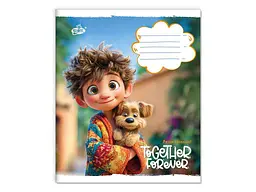 Зошит в клітинку BRISK 24 арк. 20 шт./уп. офсет ТВ-109 №2666 Разом назавжди - мініатюра 4