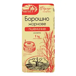 Борошно пшеничне Август цільнозернове жорнового помелу 1 кг (836524) - мініатюра 2