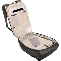 Комплект: Рюкзак Thule Subterra 2 Travel Backpack 26L Vetiver Grey (TH 3205056) + Органайзер Thule Subterra 2 PowerShuttle Small Vetiver Grey (TH 3205039) - мініатюра 11