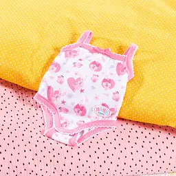 Одяг для ляльки Baby Born Боді із зайчиком 43 см (834091) - мініатюра 5