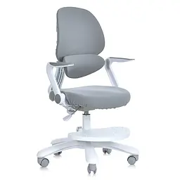 Дитяче крісло Bambi M 6057-11 з підлокітником і підніжкою сіре (RLT48542) - мініатюра 7