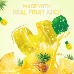 Желейні цукерки Amos 4D Fruit Gummy Pineapple Burst 170г - мініатюра 3
