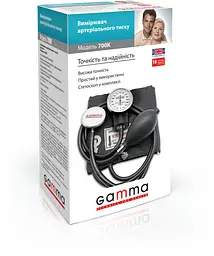 Тонометр механічний Gamma 700К зі стетоскопом - мініатюра 3