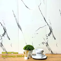 Самоклеюча плитка мармур Loft Expert Бордо 600*300*3 мм - мініатюра 2