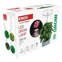 Лампочка EMOS LED лампа для рослин з таймером та димером (Z7902) - мініатюра 7