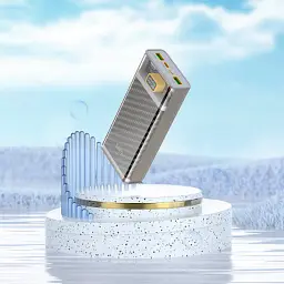 Батарея універсальна HOCO 20000mAh, 22.5W, Black (J103A / 45366) - мініатюра 8