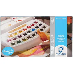 Набір акварельних фарб Van Gogh Botanical Colours 24 кювети Royal Talens (8712079422868) - мініатюра 4