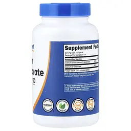 D-глюкарат кальцію Nutricost Calcium D-Glucarate 500 мг 120 капсул - мініатюра 5