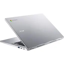 Acer Ноутбук Acer Chromebook CB314-4H 14" FHD IPS, Intel C N100, 8GB, F128GB, UMA, ChromeOS, сріблястий - мініатюра 5