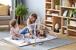 Розвиваючий килимок-намет Kinderkraft Tippy Вігвам 3в1 - мініатюра 9