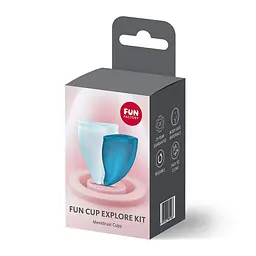 Набір менструальних чаш Fun Factory FUN CUP EXPLORE KIT, 2 шт - мініатюра 7
