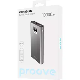 Зовнішній акумулятор Proove Guardian 10000mAh 22.5W Metal Gray (PBG122210004) [101135] - мініатюра 4