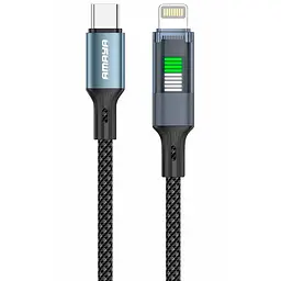 Дата кабель Amaya 111CL Type-C to Lightning 27W (1.2m) Black