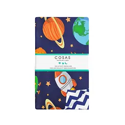 Підковдра дитяча Cosas Space 110х140 см синя (Космос_ЗигСиний_22) - мініатюра 2