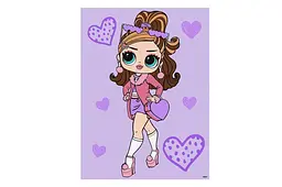 Набір для розпису за номерами 30x40 см KHO6284 "L.O.L. Tweens Fancy Gurl" Ideyka