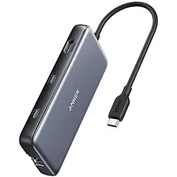 USB-хаб Anker USB-C 8-в-1 Black (A83830A2)