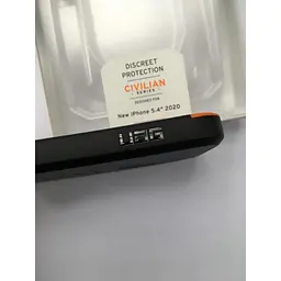 Оригінальний чохол UAG Civilian для iPhone 12 Mini на айфон 12 Міні (5.4") Black 11234D114040 - мініатюра 10