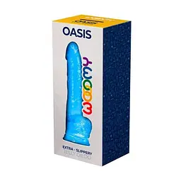 Фалоімітатор Wooomy Oasis, з присоскою, довжина 20,6 см, діаметр 4,5 см - мініатюра 2