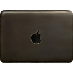 Шкіряний чохол BlankNote для MacBook 13 дюйм Темно-коричневий Crazy Horse