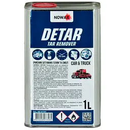 Очищувач професійний бітумних плям та смол Nowax Detar Tar Remover 1 л (NX01191)