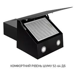 Витяжка декоративна похила Minola HVS 6812 BL 1200 LED - мініатюра 6