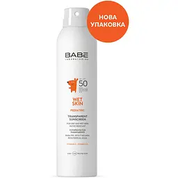 Дитячий сонцезахисний спрей з матуючим ефектом Babe Laboratorios Pediatric SPF 50+ 200 мл - мініатюра 3