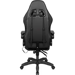 Крісло геймерське Kruger&Matz GX-150 з підставкою для ніг з підсвічуванням RGB - мініатюра 6