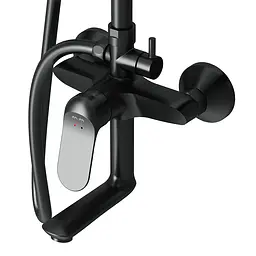 Душова система Am.Pm Sunny black F0785C922, Чорний матовий - мініатюра 6