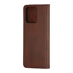 Чохол-книжка Premium Xiaomi Redmi 12C/Redmi 11A 4G/Poco C55 Dark Brown - мініатюра 2
