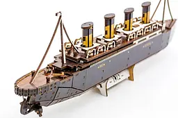 Конструктор Puz-00938 / Арт-26912 "Титанік"дерев'яний, 269 дет.,р.45x5x12.5 см PuzzleOK - мініатюра 7