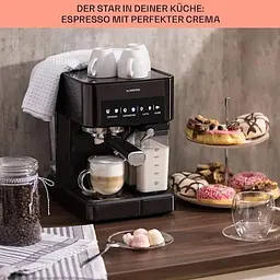 Кавомашина Klarstein Arabica Comfort 1350W 20 Bar (10041523) - мініатюра 5