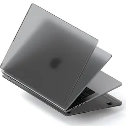 Чохол-накладка Clear Shell для Apple MacBook Pro 16.2 (A2485/A2780/A2991/A3403/A3186) Чорний