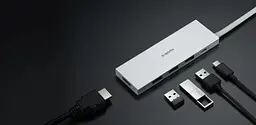 Хаб адаптер Xiaomi Type-C 5-in-1 Docking Station (BHR8804GL) - мініатюра 5