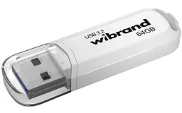 Флеш-накопичувач Wibrand Flash USB 3.2 Gen1 Marten 64GB White (WI3.2/MA64P10W)