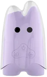 Вакуумний вібратор для клітора I’MCUM 2 в 1 Ghost Sucking Vibrator Фіолетовий (7970379617743) (IM-Ghost_purp)