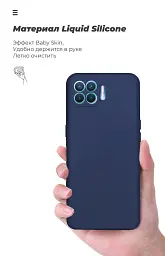 Чехол ArmorStandart ICON для OPPO Reno 4 Lite/A93 Camera cover Blue - миниатюра 5