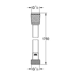 Шланг для душа Grohe QuickFix 287422432 (CV032184) - мініатюра 3