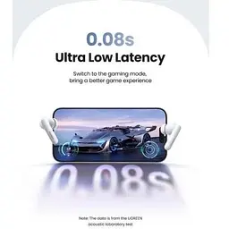 Бездротові навушники Ugreen WS206 HiTune T3 Pro TWS стерео білі WS206 - мініатюра 8