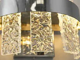 Бра настінне LED Diasha 828/2CH, 18W, хром, 990 лм, для коридору, спальні, вітальні - мініатюра 5