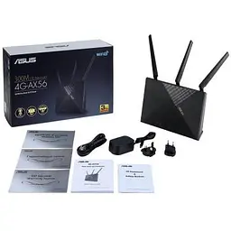 Бездротовий маршрутизатор (роутер) Asus 4G-AX56 - мініатюра 10